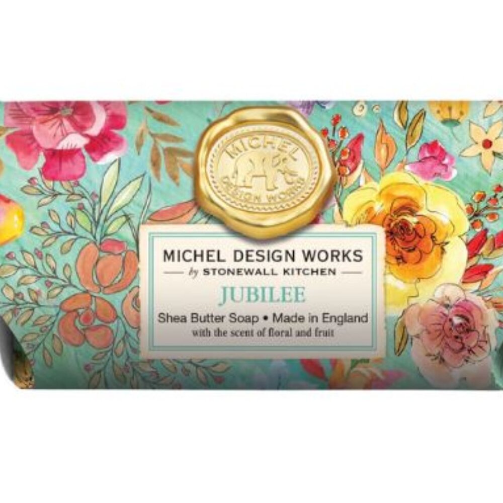 Michel Design Works Large Bath Soap Bar - Jubilee